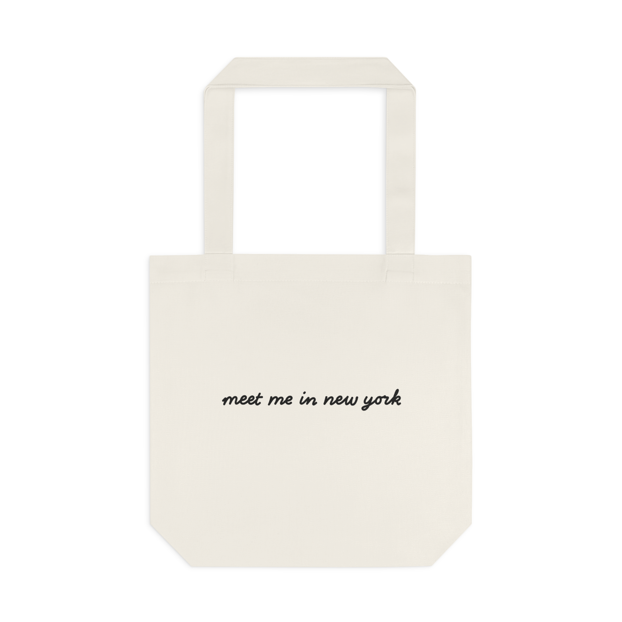 ‘Meet Me in New York’ Canvas Tote Bag
