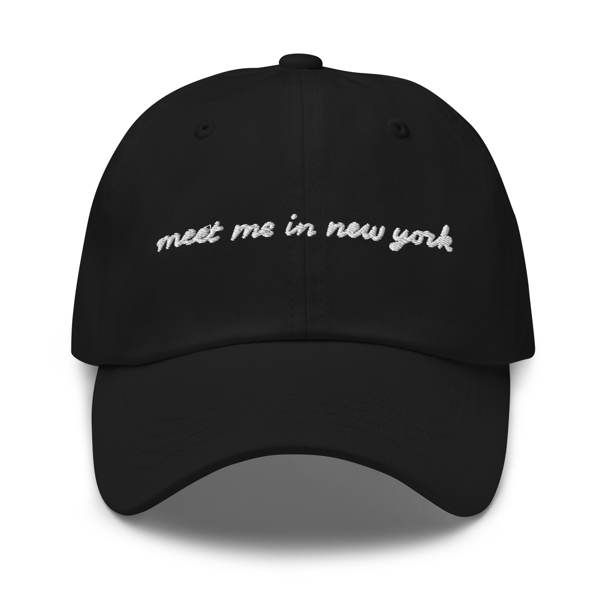 ‘Meet Me in New York’ Embroidered Baseball Hat - Image 18