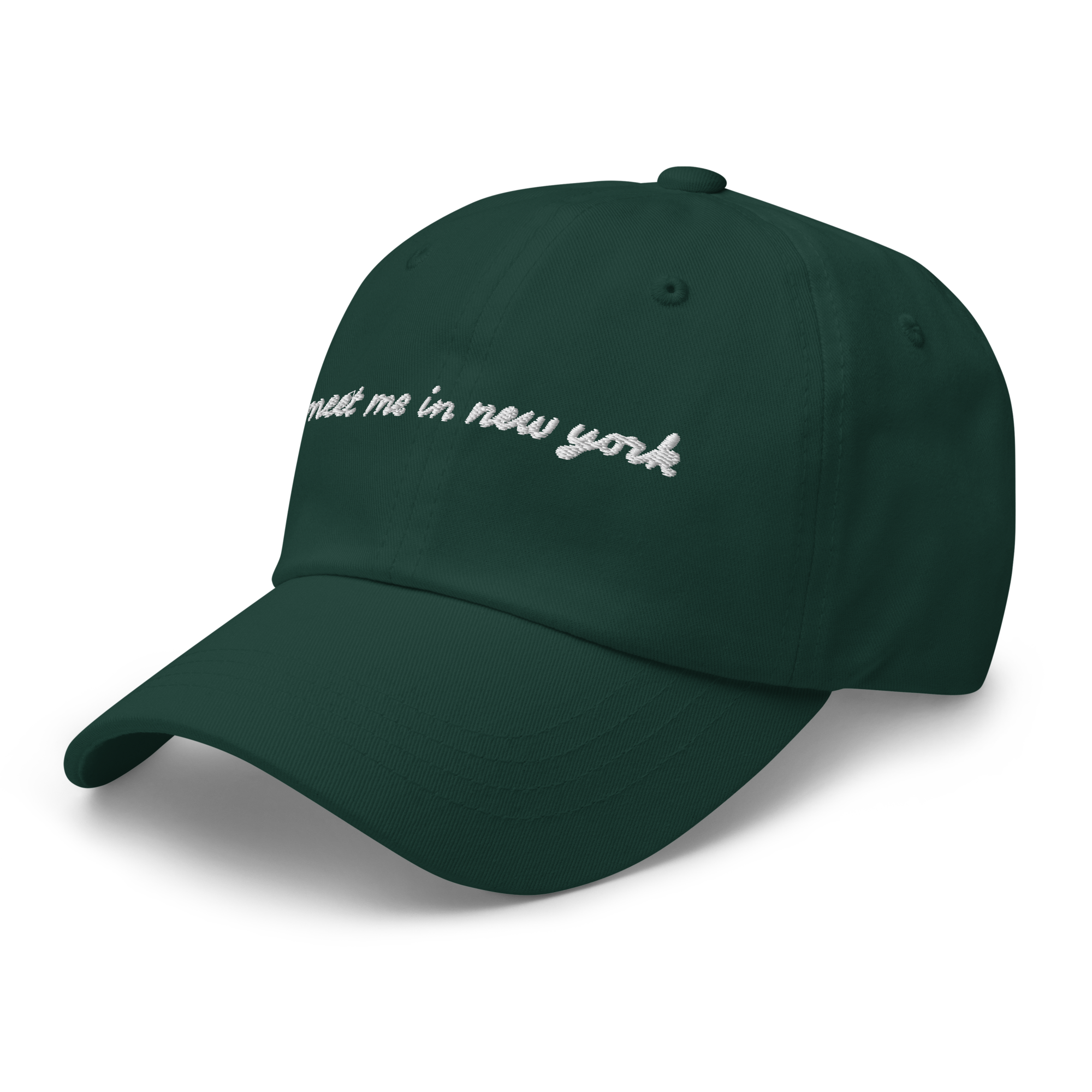 ‘Meet Me in New York’ Embroidered Baseball Hat - Image 7