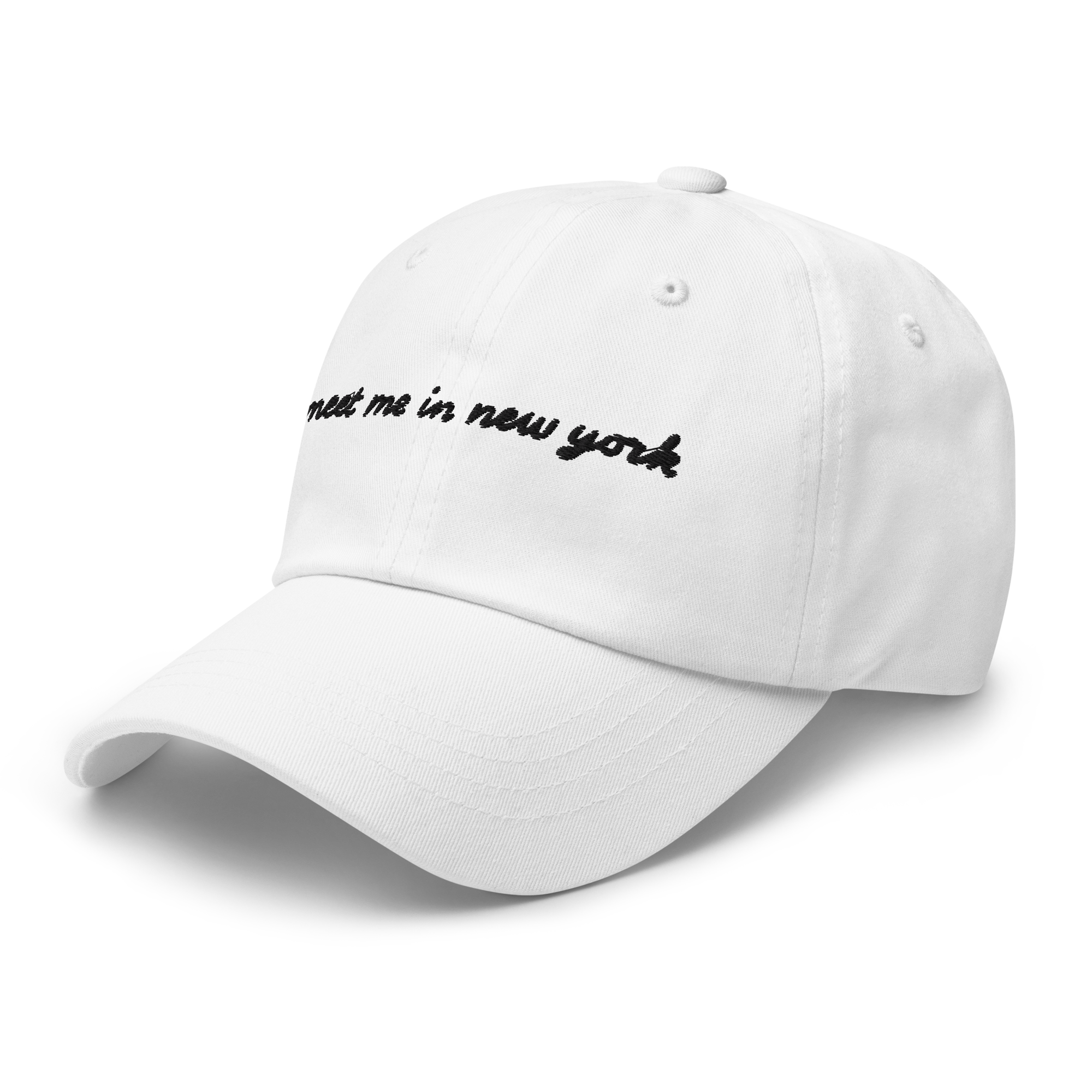 ‘Meet Me in New York’ Embroidered Baseball Hat - Image 6