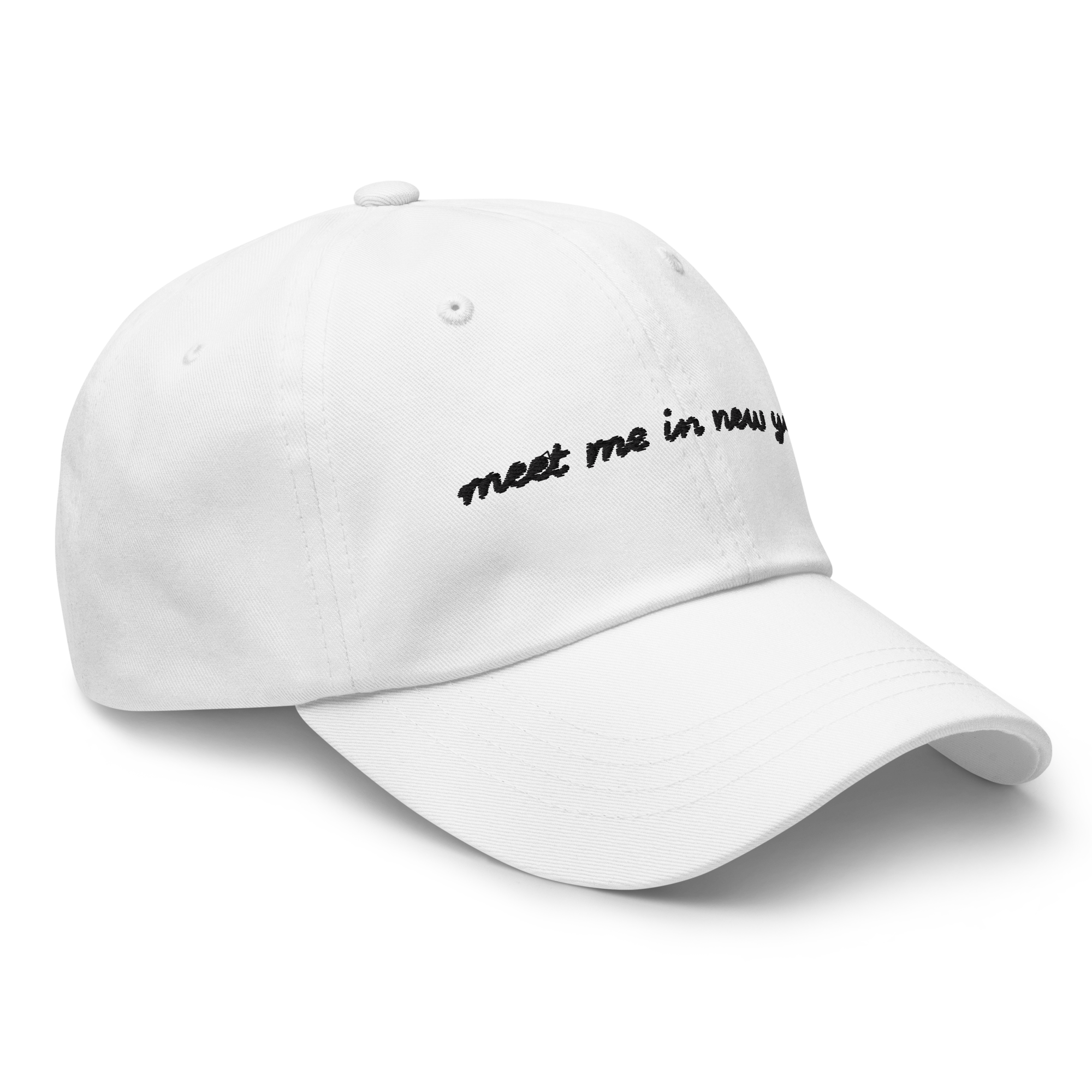‘Meet Me in New York’ Embroidered Baseball Hat - Image 5
