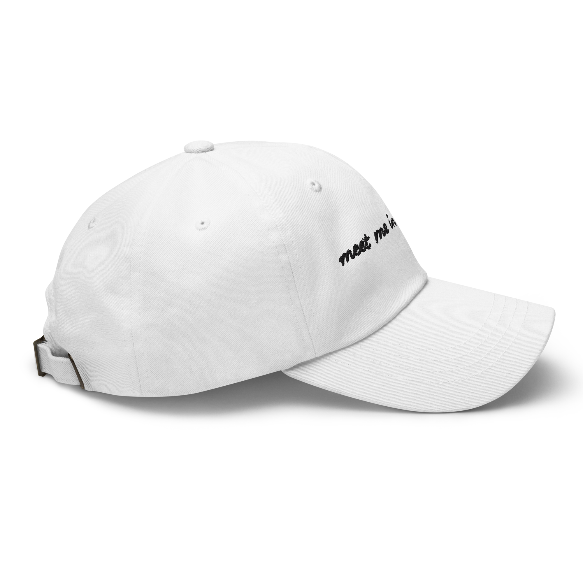 ‘Meet Me in New York’ Embroidered Baseball Hat - Image 3